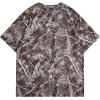 image:imageRoseSeek Mens Big and Tall Camo Shirt for Men Short Sleeve Y2k Camouflage Hunting T Shirt Graphic TeesMulticolor Brown