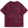image:imageRoseSeek Mens Big and Tall Camo Shirt for Men Short Sleeve Y2k Camouflage Hunting T Shirt Graphic TeesRed