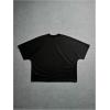 image:imageRoseSeek Mens Cartoon Graphic Tees Crew Neck Sleeve T Shirts Baggy Drop Shoulder Summer Tops StreetwearBlack