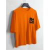image:imageRoseSeek Mens Cartoon Graphic Tees Crew Neck Sleeve T Shirts Baggy Drop Shoulder Summer Tops StreetwearOrange