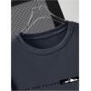 image:imageRoseSeek Mens Color Block Short Sleeve Tee Shirts Casual Crewneck T Shirt Trendy Summer TopsDark Grey
