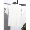 image:imageRoseSeek Mens Color Block Short Sleeve Tee Shirts Casual Crewneck T Shirt Trendy Summer TopsPure White