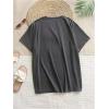 image:imageRoseSeek Mens Floral Embroidered Tops Crew Neck Short Sleeve Streetwear Tops Summer OutfitsMulticolor