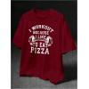 image:imageRoseSeek Mens Graphic Tees Crew Neck Short Sleeve T Shirts Summer Casual StreetwearBurgundy and White