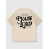 image:imageRoseSeek Mens Letter Graphic Tees Crew Neck Short Sleeve T Shirts Casual StreetwearApricot