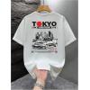 image:imageRoseSeek Mens Letter Graphic Tees Crew Neck Short Sleeve T Shirts Casual StreetwearWhite