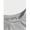 image:imageRoseSeek Mens Number Print Jersey Tank Top Crew Neck Sleeveless Graphic Vest TopsLight Grey