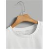 image:imageRoseSeek Mens Number Print Jersey Tank Top Crew Neck Sleeveless Graphic Vest TopsWhite