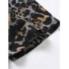 image:imageRoseSeek Mens Retro Leopard Button Down Shirts Collared Short Sleeve Summer Shirt Y2K TopsBlack