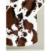image:imageRoseSeek Mens Retro Leopard Button Down Shirts Collared Short Sleeve Summer Shirt Y2K TopsMulticolor