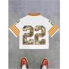image:imageRoseSeek Mens Retro Y2k Mesh Jersey Shirts V Neck Number Graphic Tees Half Sleeve Baggy T Shirt StreetwearWhite