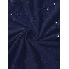 image:imageRoseSeek Mens Rhinestone Glitter Tank Top Crew Neck Sleeveless Tops Casual Party ClubwearRoyal Blue