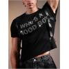 image:imageRoseSeek Mens Rhinestone Letter Y2K T Shirts Short Sleeve Crew Neck Fitted Tee Tops Summer TopBlack