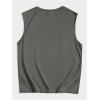 image:imageRoseSeek Retro Graphic Tank Top for Men Crew Neck Summer Sleeveless Tops Hippop StreetwearLight Grey