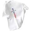 image:imageRoseSeek Mens Striped Graphic Tees Letter Print Short Sleeve Tee Shirts Summer Casual TShirtWhite