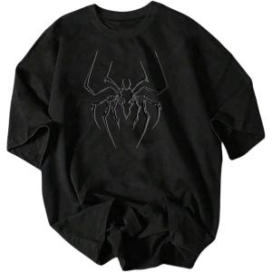 image:imageRoseSeek Mens Graphic Tees Crew Neck Short Sleeve T Shirts Summer Casual StreetwearBlack