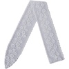 image:imageRoseSeek Womens Lace Sheer Mesh Scarves Lightweight Fashion Neck Scarfs Shawl Fashion AccessoriesGrey