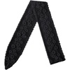 image:imageRoseSeek Womens Lace Sheer Mesh Scarves Lightweight Fashion Neck Scarfs Shawl Fashion AccessoriesSolid Black