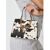 image:imageRoseSeek Womens Camo Flap Square Bags Chain Strap Top Handle Satchel Crossbody BagCow White