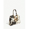 image:imageRoseSeek Womens Camo Flap Square Bags Chain Strap Top Handle Satchel Crossbody BagCow White