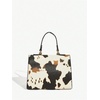 image:imageRoseSeek Womens Camo Flap Square Bags Chain Strap Top Handle Satchel Crossbody BagCow White