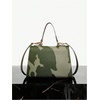 image:imageRoseSeek Womens Camo Flap Square Bags Chain Strap Top Handle Satchel Crossbody BagGreen