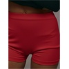 image:imageRoseSeek Womens High Waisted Mini Shorts Ruched Skinny Shorts Party Rave Hot PantsRed